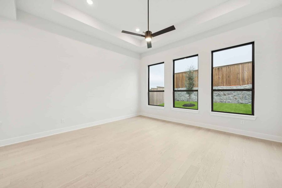 Representative unfurnished interior of a home built from the Danville by Chesmar Homes in Canyon Falls 70s, Northlake (Image 10).