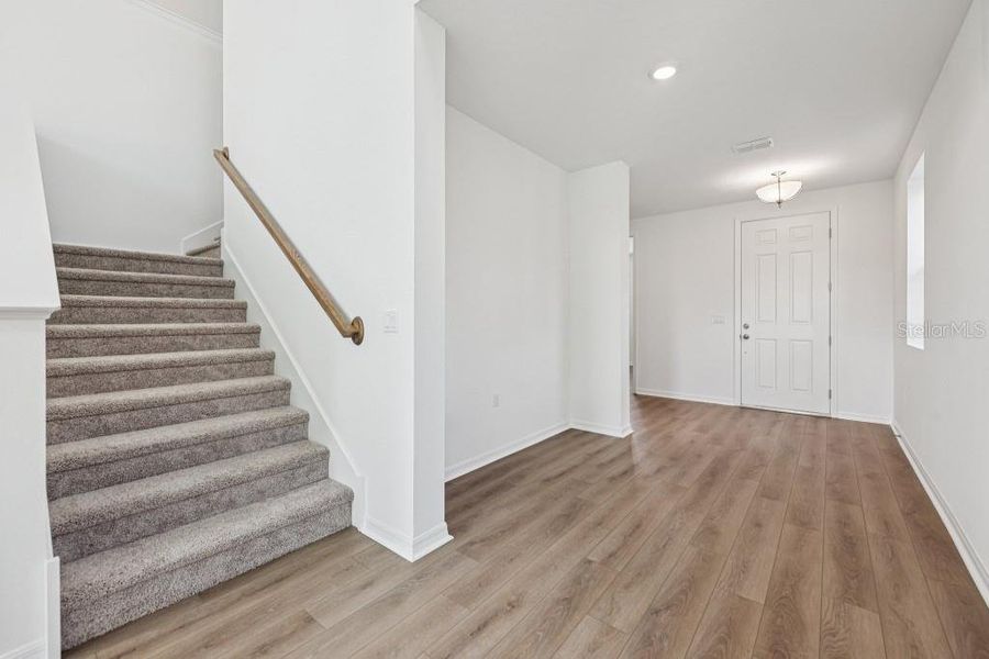 Spacious, unfurnished interior of a new home in Trailside, Mount Dora (Image 23). Spacious, unfurnished interior of a new home in Trailside, Mount Dora (Image 23).