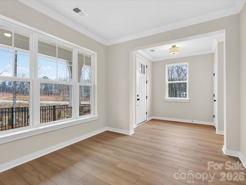 Spacious, unfurnished interior of a new home in Whitley Preserve – Park Collection, Mint Hill (Image 22).