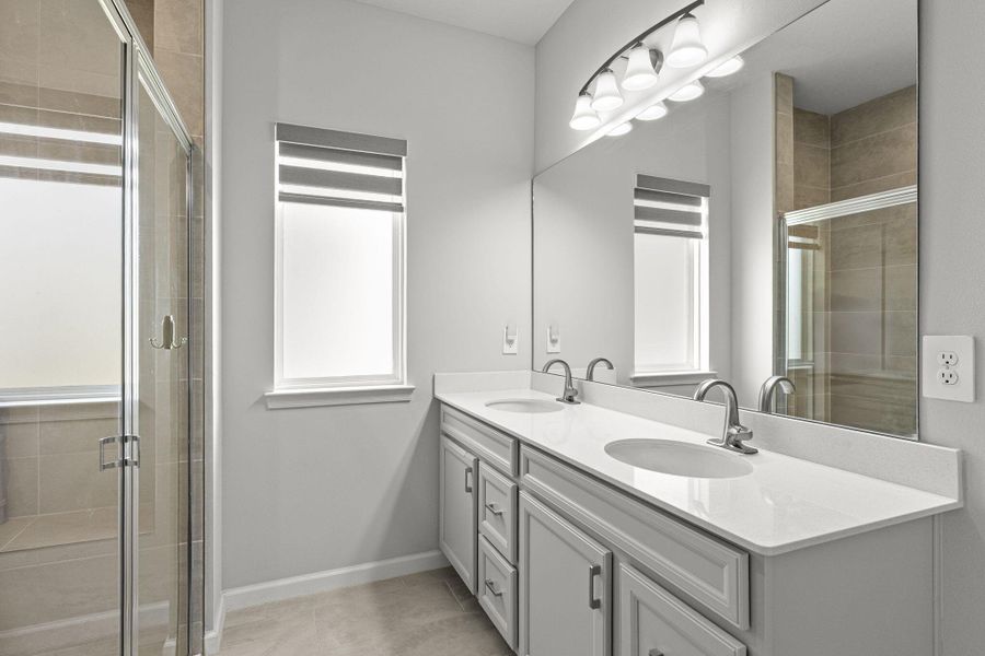 Furnished interior view inside a new home in , Port St. Lucie (Image 12).