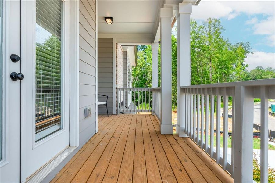 Exterior details and patio area of a home in , Flowery Branch (Image 3). Exterior details and patio area of a home in , Flowery Branch (Image 3).