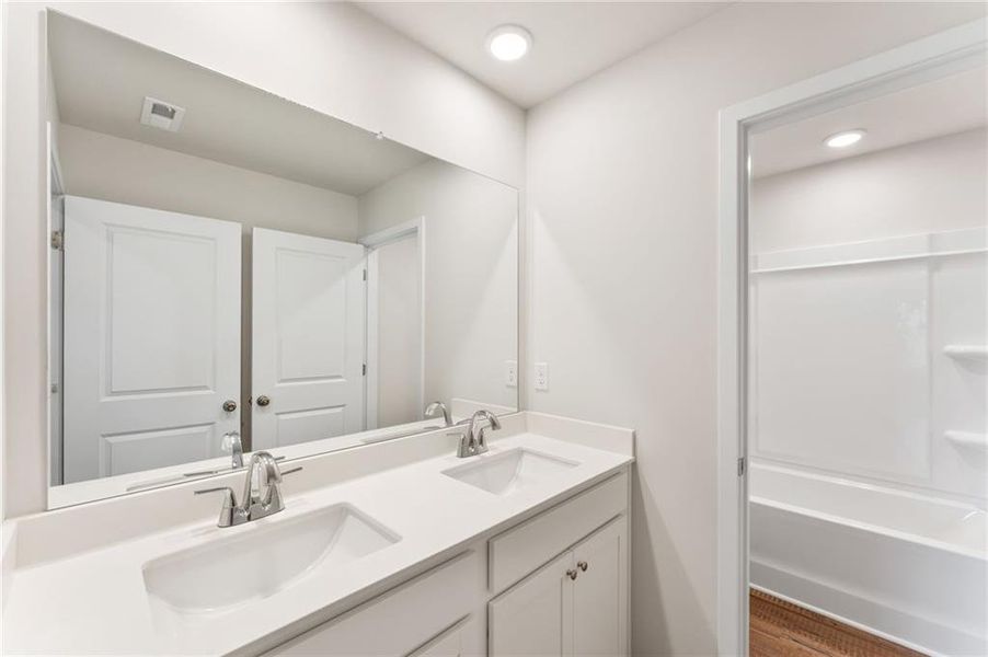 Furnished interior view inside a new home in Hawthorne Reserve, Dallas (Image 11).