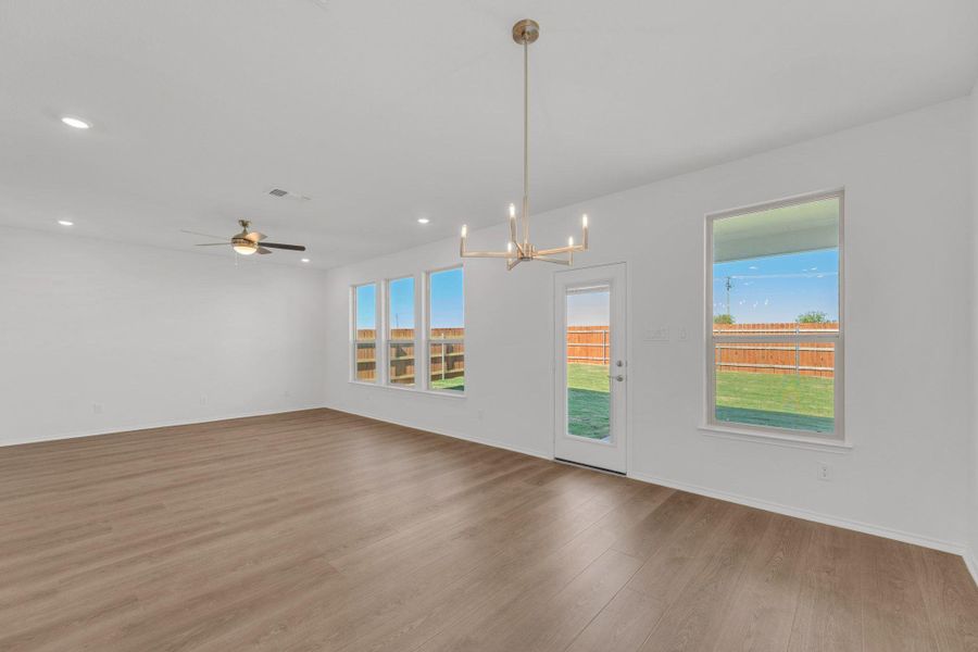 Spacious, unfurnished interior of a new home in Salerno - Heritage Collection, Round Rock (Image 23).