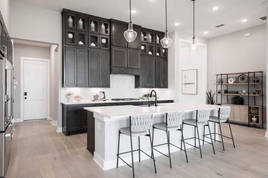 Representative furnished interior of a home built from the Fulbright by Tri Pointe Homes in Vale Collection At Evergrove, Richmond (Image 9).