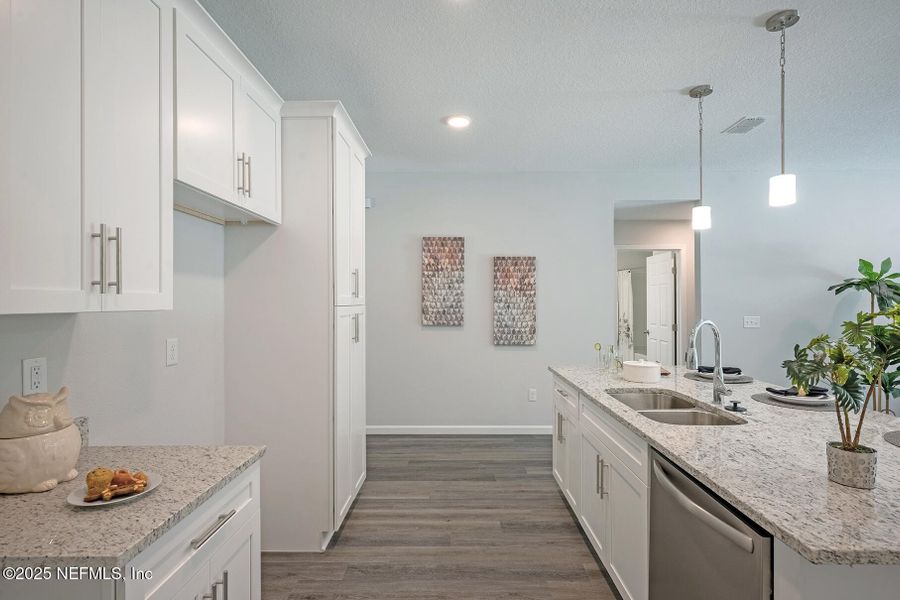 Furnished interior view inside a new home in , Jacksonville (Image 42).