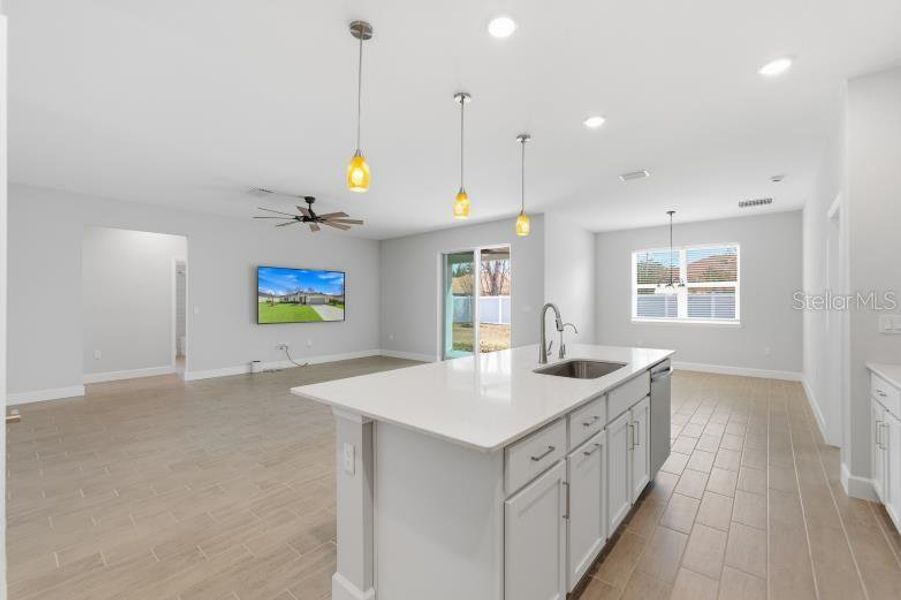 Furnished interior view inside a new home in , Palm Coast (Image 5).