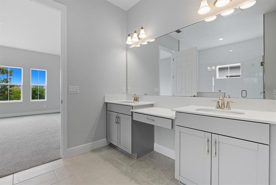 Furnished interior view inside a new home in Mirada, San Antonio (Image 6).