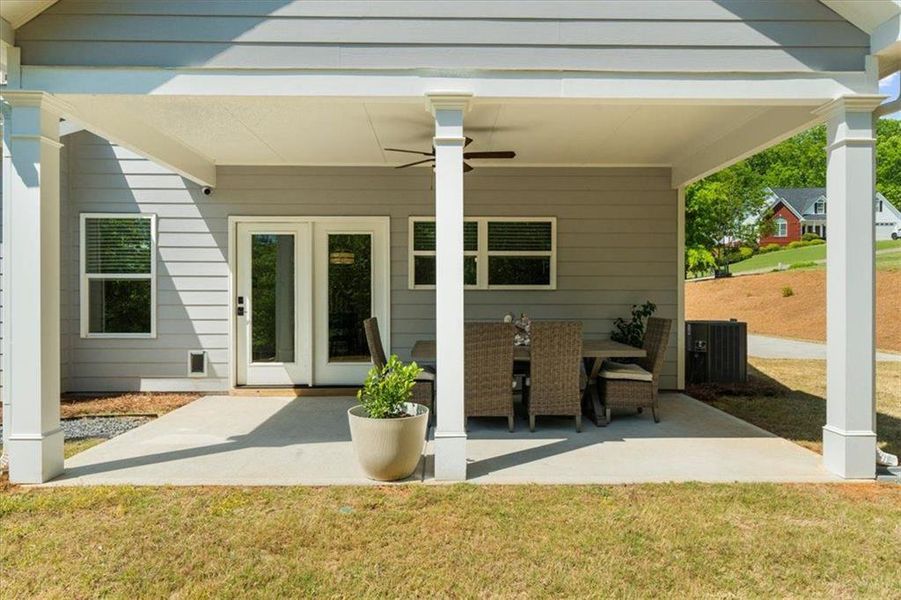 Exterior details and patio area of a home in , Cleveland (Image 31).