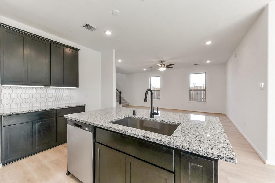 Furnished interior view inside a new home in Colony at Pinehurst, Pinehurst (Image 11).