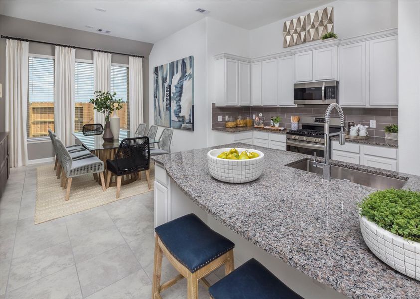 Furnished interior view inside a new home in Anniston, Katy (Image 3).