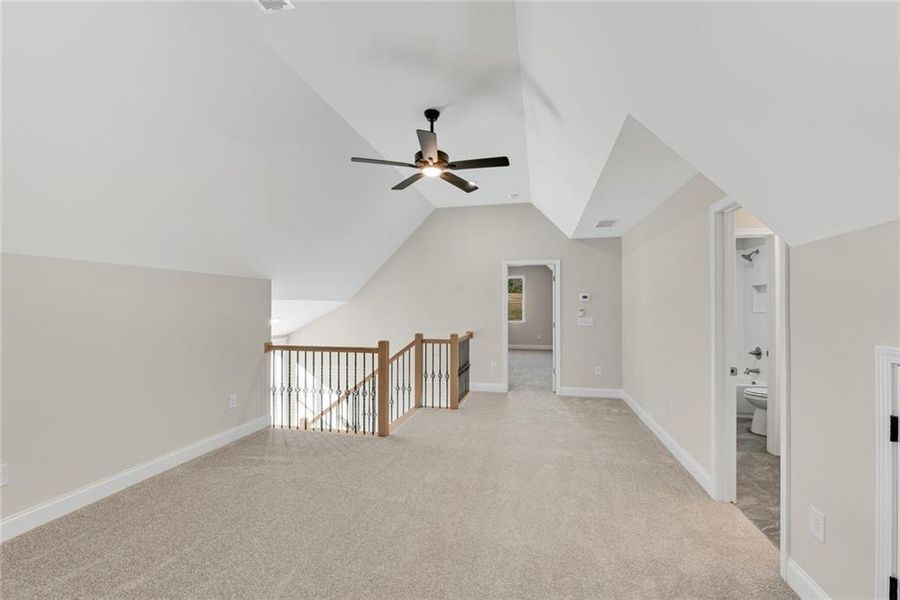 Spacious, unfurnished interior of a new home in , Hiram (Image 60).