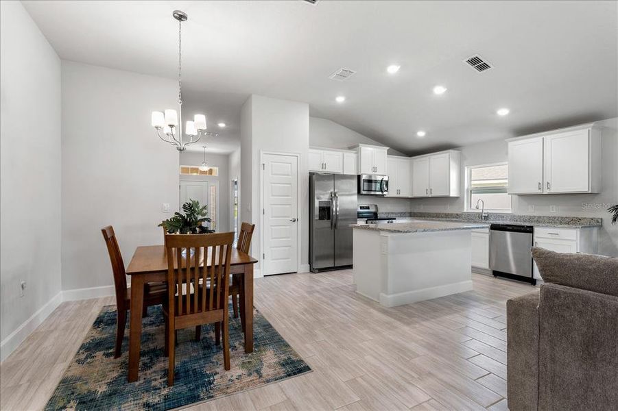 Furnished interior view inside a new home in Abbey Glen, Dade City (Image 5).