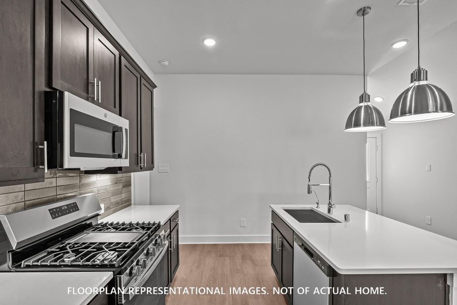 Furnished interior view inside a new home in Ambrose, La Marque (Image 11).