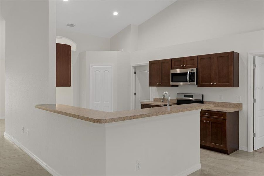 Furnished interior view inside a new home in , Weeki Wachee (Image 10). Furnished interior view inside a new home in , Weeki Wachee (Image 10).