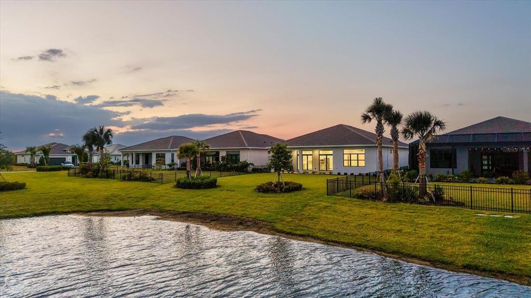 Front exterior of a new home in , Sarasota, FL, highlighting curb appeal (Image 28).