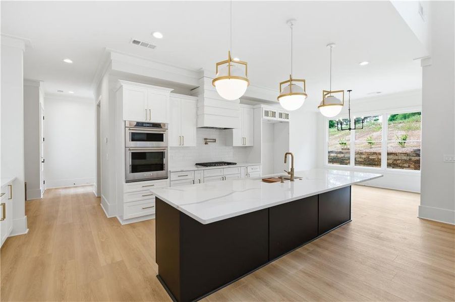Furnished interior view inside a new home in , Monroe (Image 9).