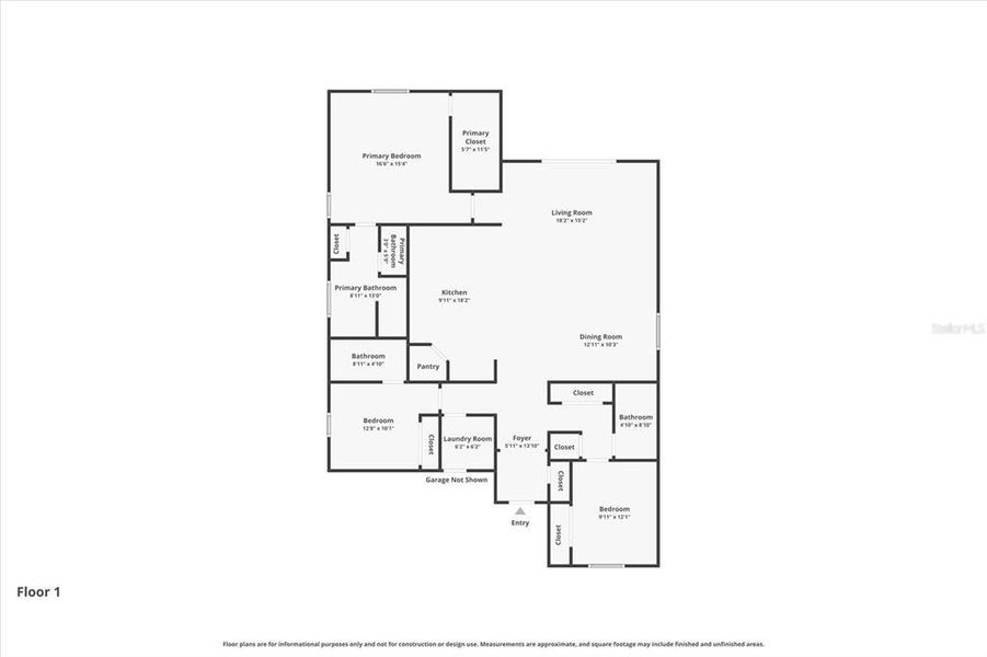 2D floor plan layout of this home in , Englewood, FL (Image 5).