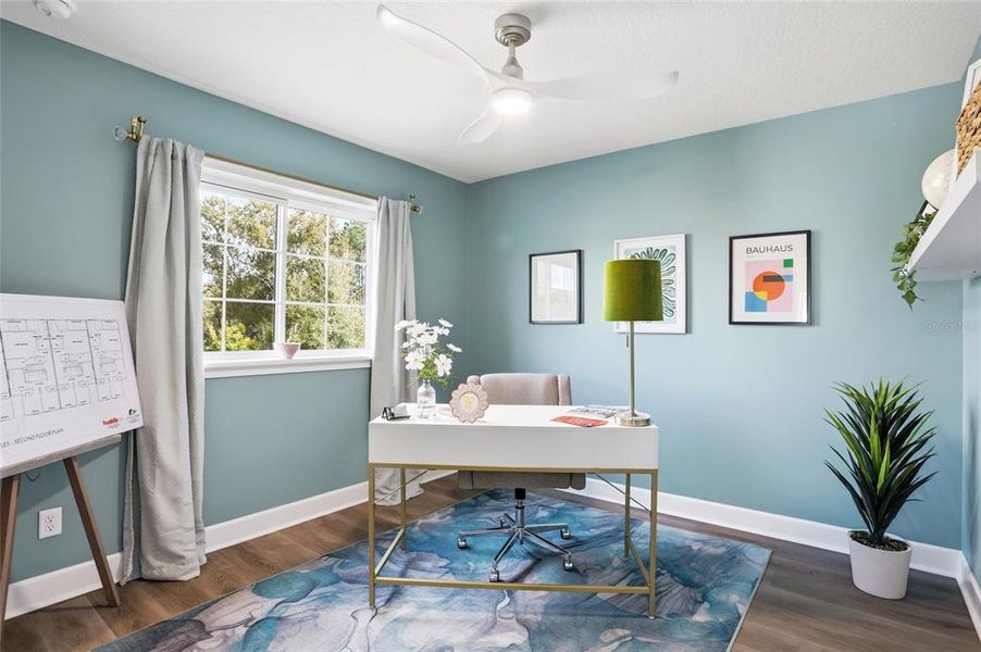 Furnished interior view inside a new home in , Eustis (Image 7).