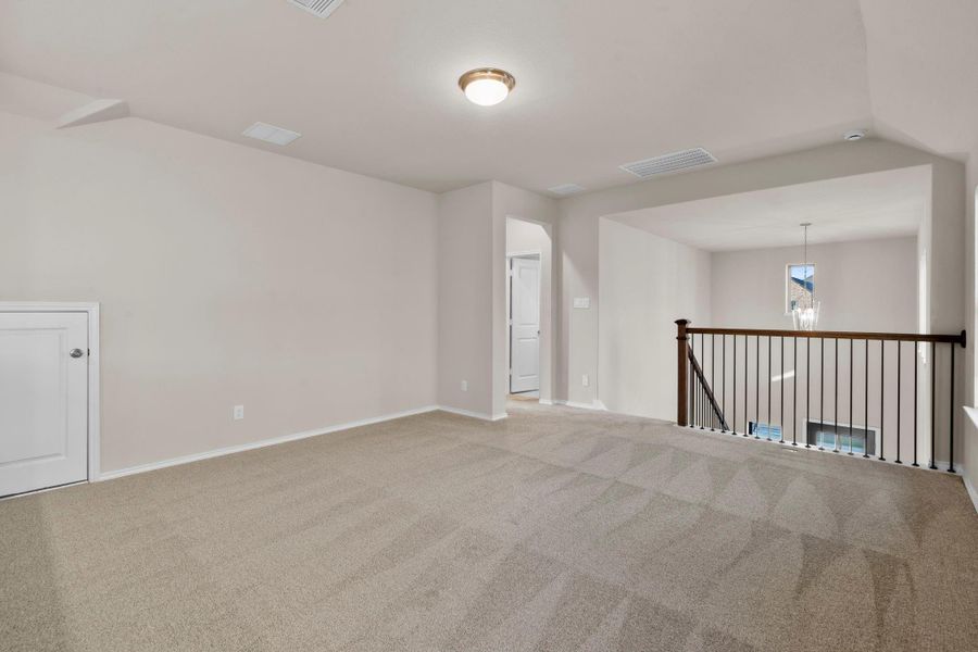 Spacious, unfurnished interior of a new home in The Trails, New Caney (Image 15). Spacious, unfurnished interior of a new home in The Trails, New Caney (Image 15).