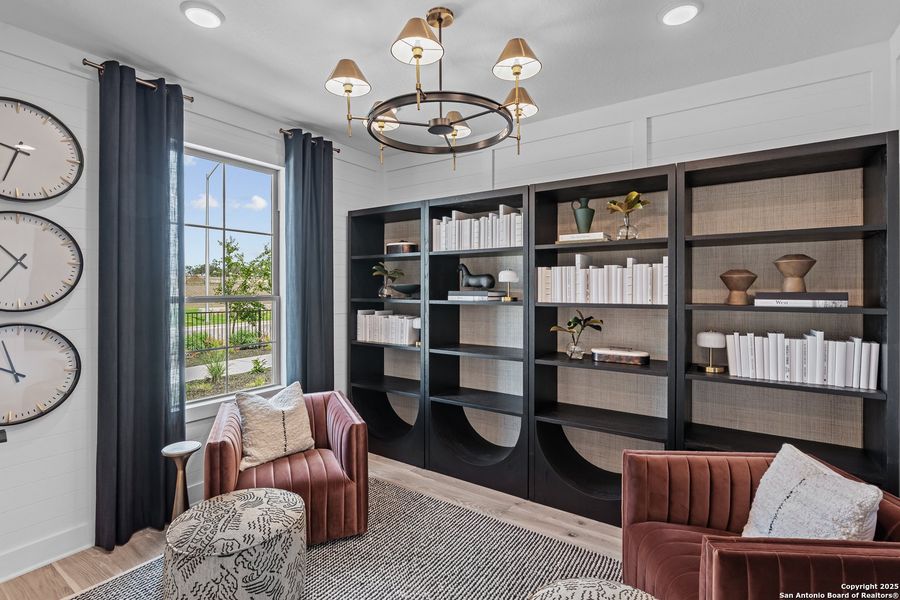 Furnished interior view inside a new home in Del Webb New Braunfels at Veramendi, New Braunfels (Image 18).