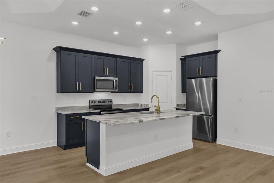 Furnished interior view inside a new home in , Deland (Image 8).