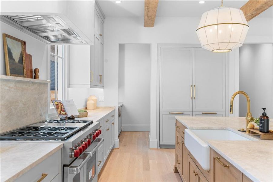 Furnished interior view inside a new home in , Atlanta (Image 15).