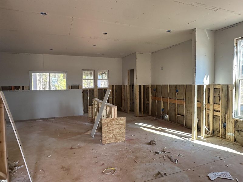 In-progress construction of a new home in Shiloh Trail, Wellford, SC (Image 13).