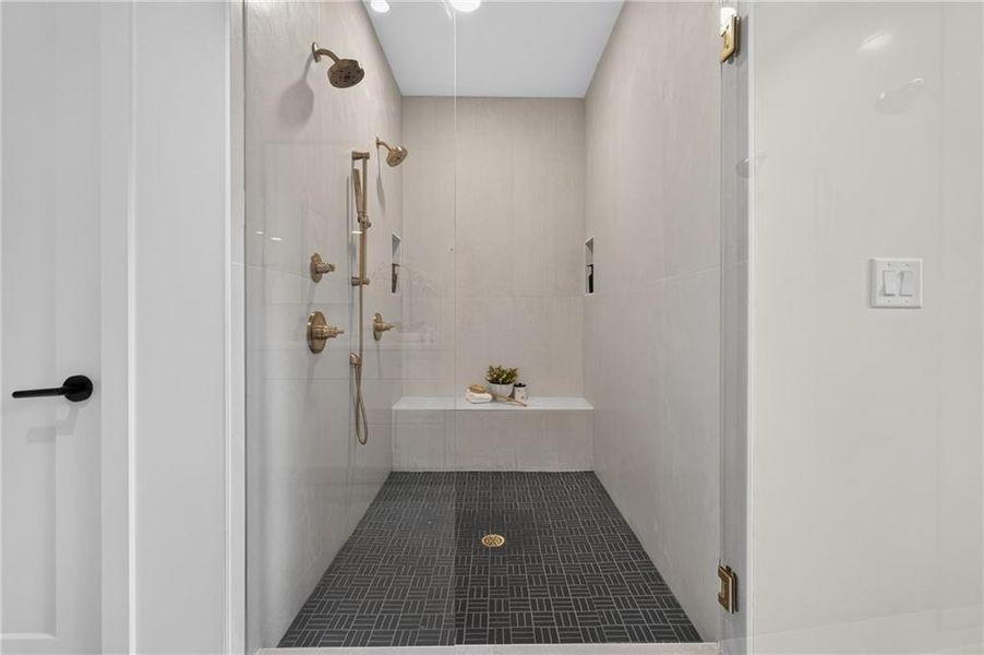 Furnished interior view inside a new home in , Atlanta (Image 13).