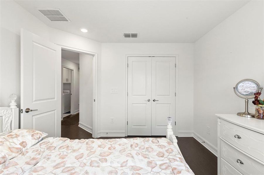 Furnished interior view inside a new home in Townes at Manhattan Crossing, Tampa (Image 37).