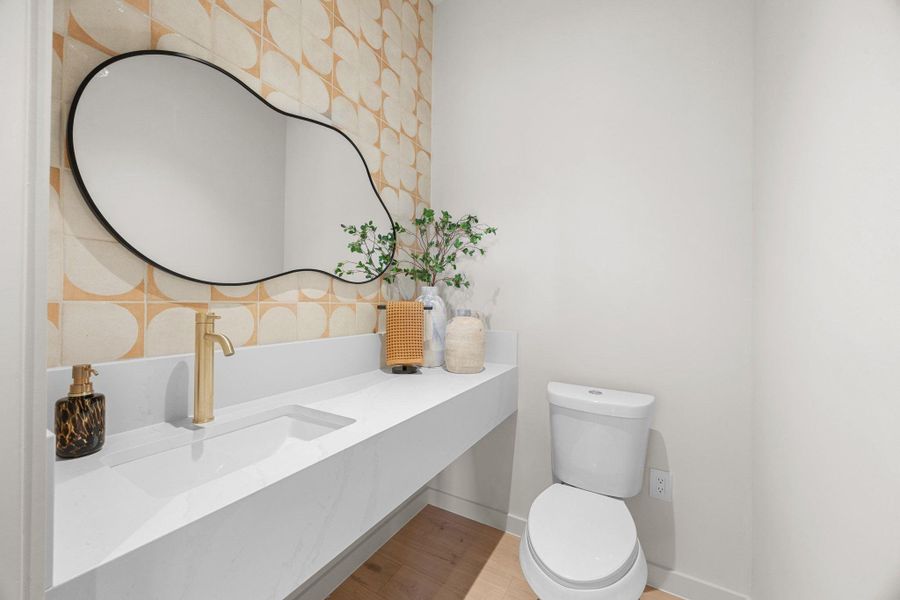 Furnished interior view inside a new home in , Austin (Image 12).