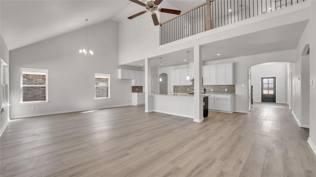 Pictures are of a completed home that is the same floorplan. Interior selections and exterior colors may differ.