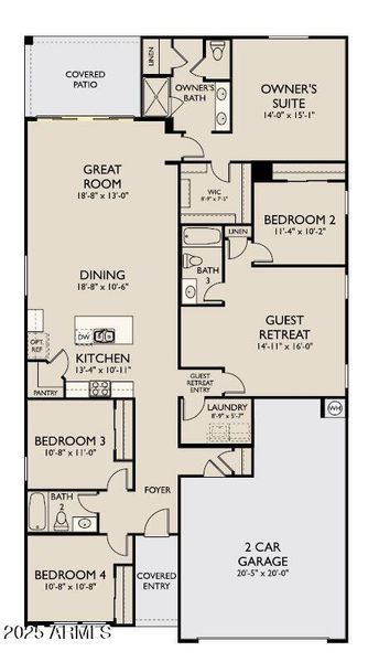 Sunflower (R) Floorplan