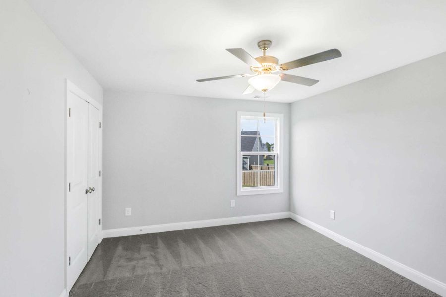 Representative unfurnished interior of a home built from the Clayton by Caviness & Cates Communities in Bartlett Manor, Youngsville (Image 216).