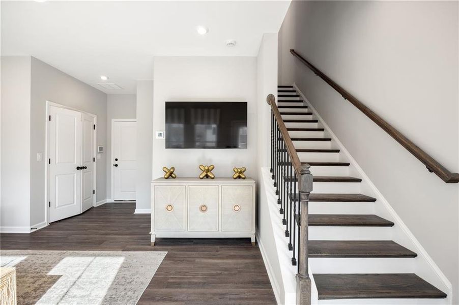 Furnished interior view inside a new home in Waverly at Buice Lake, Acworth (Image 14).