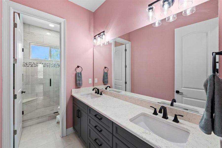 Furnished interior view inside a new home in , Tampa (Image 15).