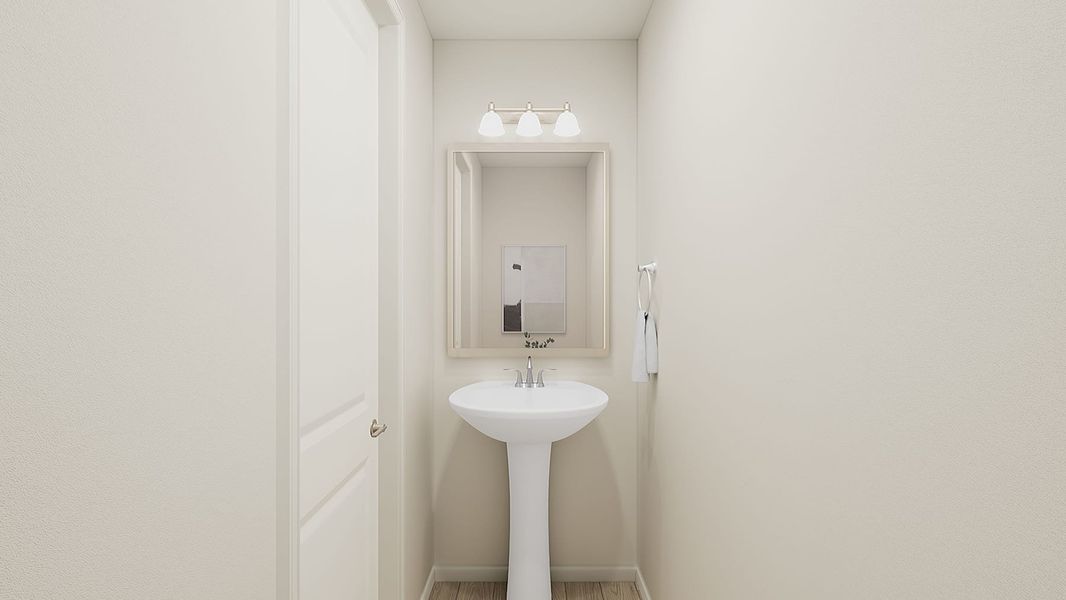 Representative furnished interior of a home built from the 1 by Tri Pointe Homes in Sugar Mill Village, Longmont (Image 24).