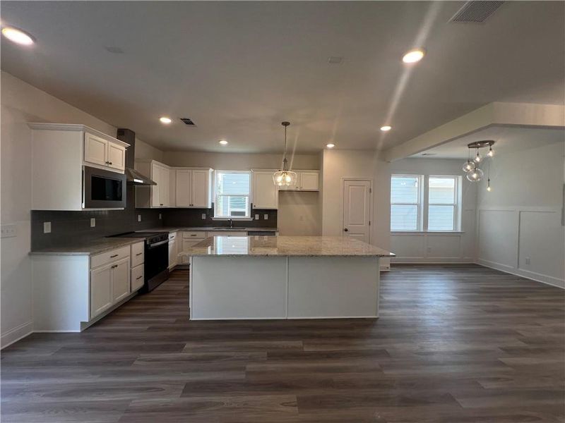 Furnished interior view inside a new home in , Canton (Image 6).