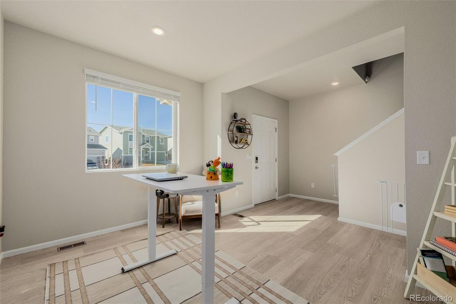 Furnished interior view inside a new home in , Peyton (Image 14).
