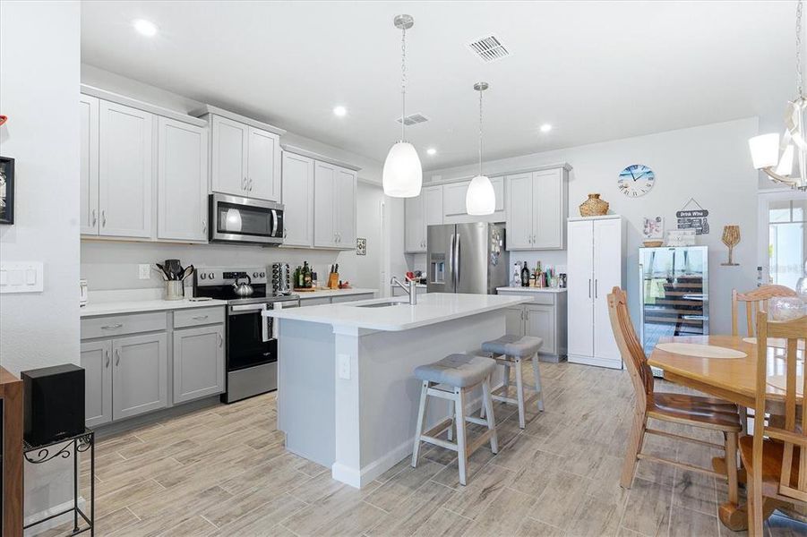 Furnished interior view inside a new home in Wellen Park, Venice (Image 9).