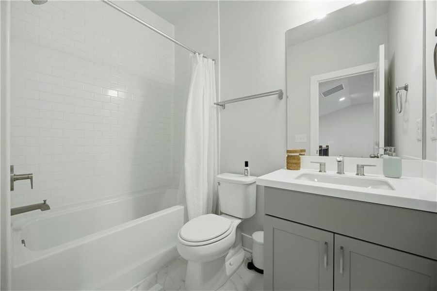 Furnished interior view inside a new home in , Cumming (Image 24).