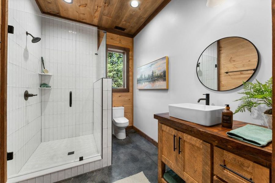 Furnished interior view inside a new home in , Blue Ridge (Image 5).