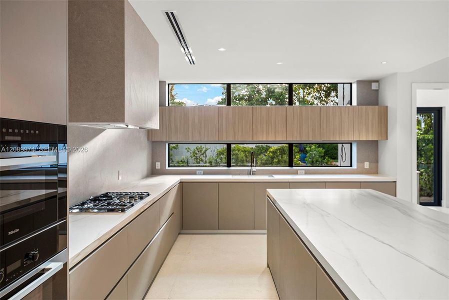 Furnished interior view inside a new home in , South Miami (Image 14).