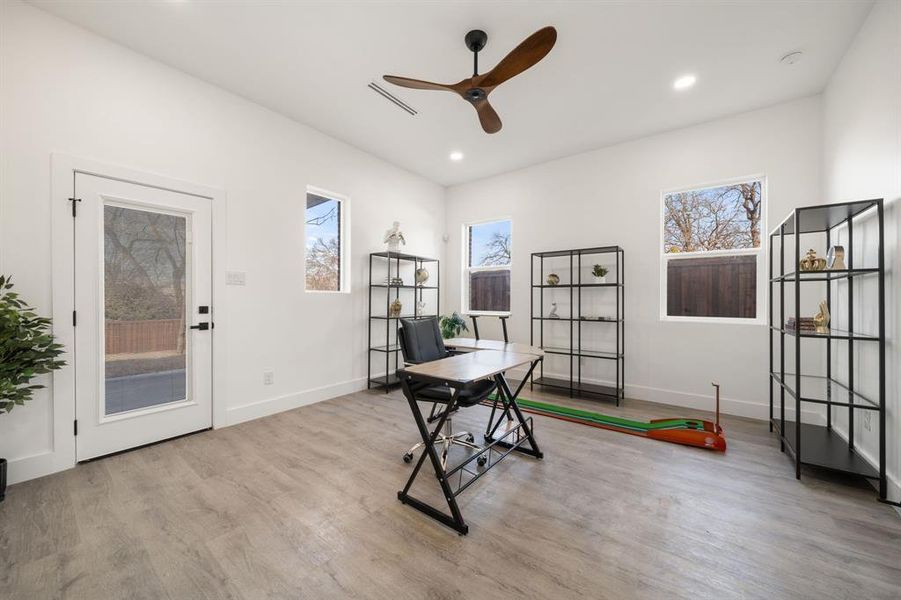 Level One Office/Bedroom