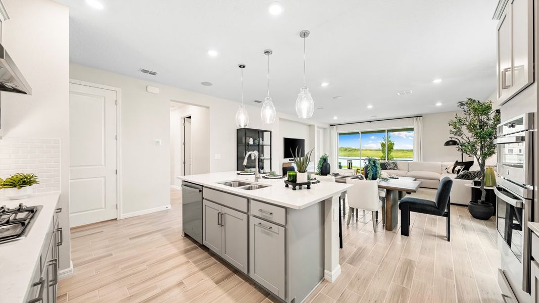 Furnished interior view inside a new home in Firethorn, Parrish (Image 10).