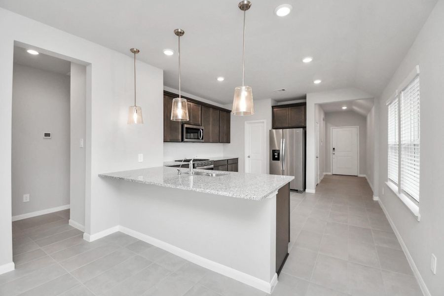 Furnished interior view inside a new home in Montgomery Ridge: Founders Collection, Montgomery (Image 25).