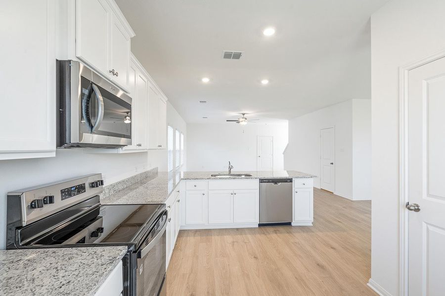 Furnished interior view inside a new home in Colson Ranch, Jarrell (Image 4).