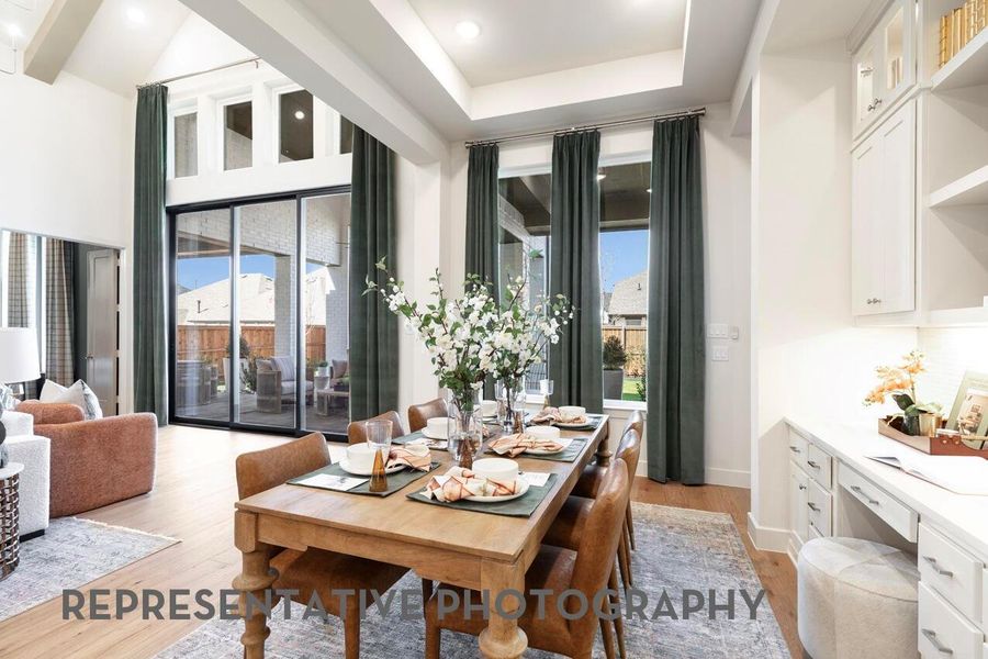 Furnished interior view inside a new home in Kresston, Montgomery (Image 24).