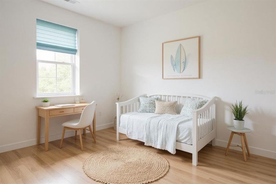 Furnished interior view inside a new home in , Sarasota (Image 17).