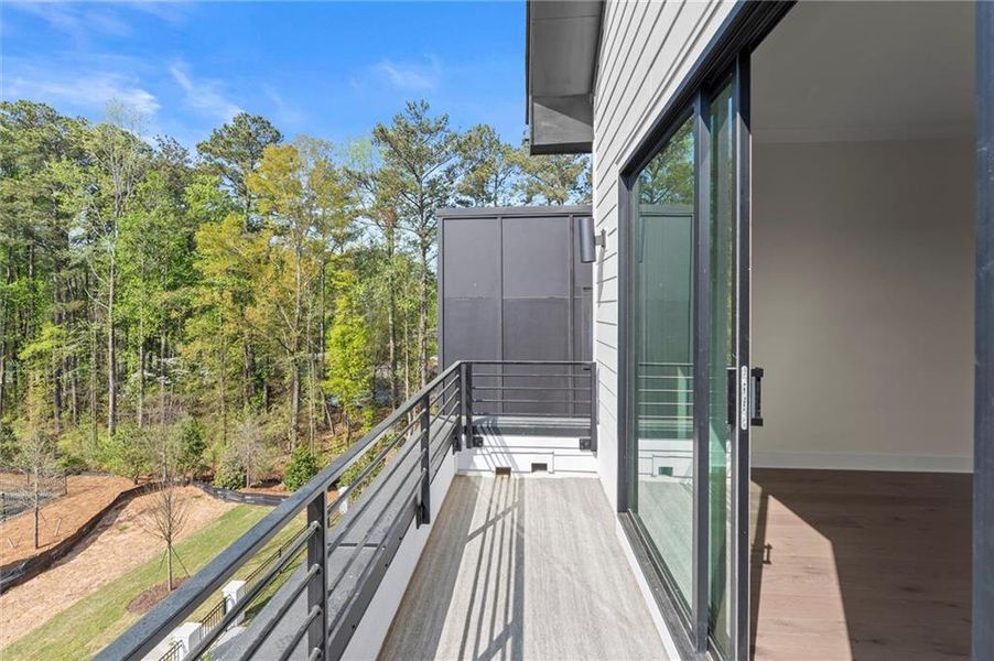 Exterior details and patio area of a home in The Gathering – Alpharetta, Alpharetta (Image 4). Exterior details and patio area of a home in The Gathering – Alpharetta, Alpharetta (Image 4).