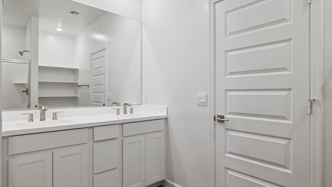 Furnished interior view inside a new home in Del Rio Ranch, Avondale (Image 9). Furnished interior view inside a new home in Del Rio Ranch, Avondale (Image 9).